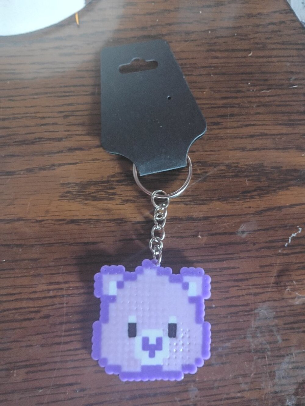 Handmade Care Bear Keychain